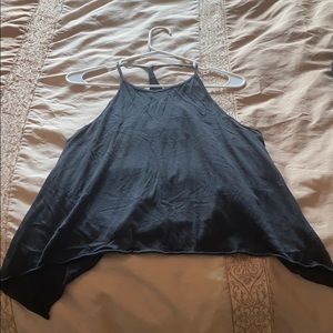 Black tank top hollister